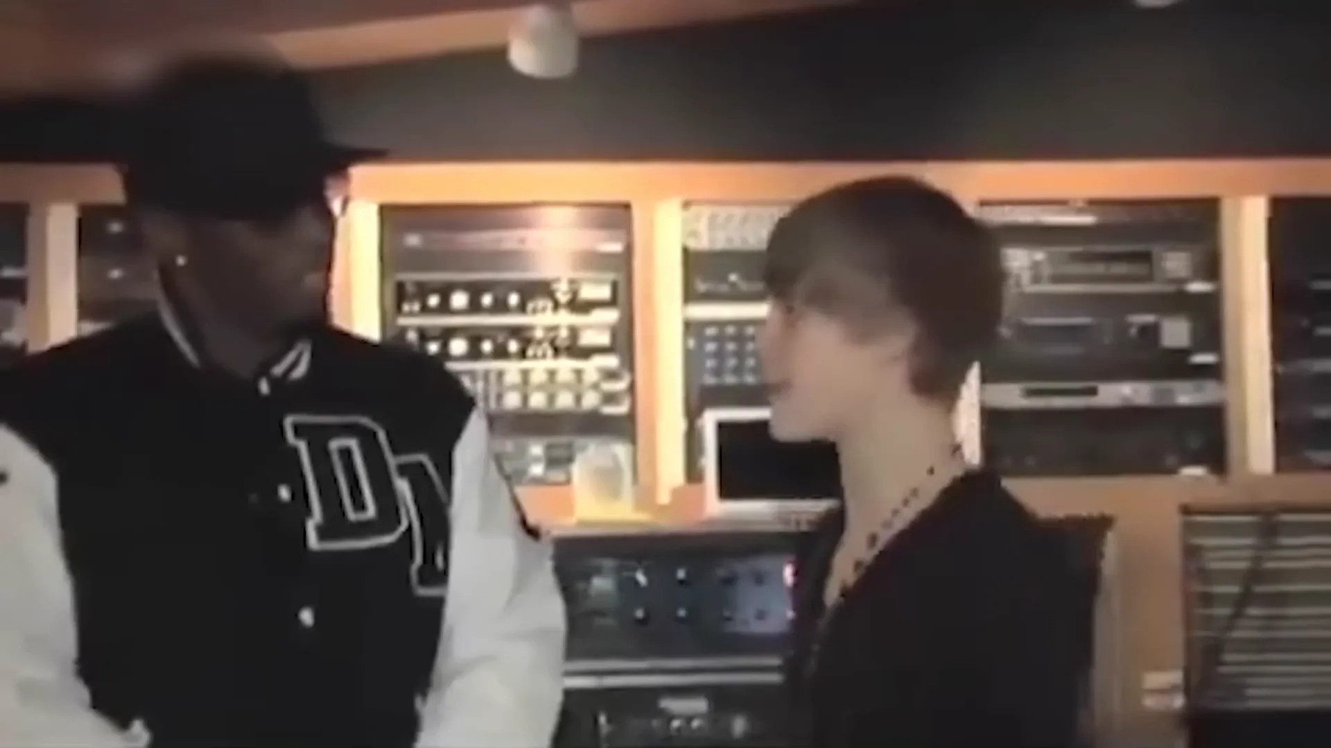 Justin Bieber and Diddy in the infamous video